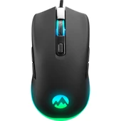 SGM-L1 LUMOS Siyah 6400dpi RGB Ledli Makrolu Gaming Oyuncu Mouse - 2