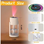 LED Işıklı Hava Nemlendirici Cihaz - 5