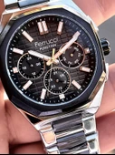 Ferrucci İç Fonksiyonları Aktif Takvim Ve Gün 30mt Suya Dayanıklı Çelik Kordon Erkek Kol Saati VS.BLKT.0464 - 5