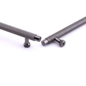 Martin Füme Metal Kulp 160 mm Mobilya Çekmece Mutfak Dolabı Dolap Modern Kapak Kulpları Grip Desen thumbnail 6