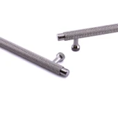 Martin Füme Metal Kulp 160 mm Mobilya Çekmece Mutfak Dolabı Dolap Modern Kapak Kulpları Grip Desen thumbnail 5