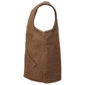 Erkek Keçe Yelek Açık Kahverengi TdrTR - 3