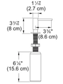 Franke Atlas Gold Sıvı Sabunluk - 6