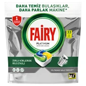 Fairy platinum plus hepsi bir arada 33 bulaşık tableti - 1