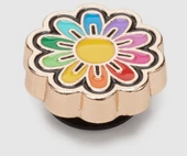 Crocs Jibbitz™ Festival Gold Rainbow Daisy Terlik Süsü 10013431 thumbnail 3