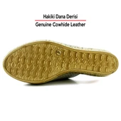 Erkan Saçmacı Aria Vizon Hakiki Dana Derisi Önü Kapalı Mantar Taban Görünümlü Dolgu Topuklu Terlik - 6