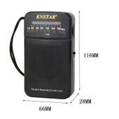 Knstar K-263 Cep Tipi Taşınabilir Radyo thumbnail 3