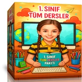 1. Sınıf Türkçe Eğitim Seti (Online Paket) - 1