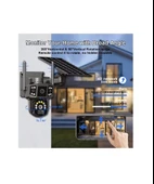 VENSA Çift Kameralı 4g Solar Sim Kart Güneş Panelli Güvenlik Kamerası - VN-364G thumbnail 2