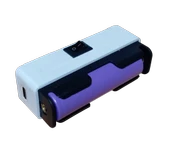 Mini Powerbank Tek Hücreli 18650 Li-Ion 3.7V Pil Type-C ile Şarj ve Mini USB Led Lamba - 6