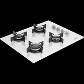 Arçelik OCD T 651 EB Beyaz Cam Ankastre Ocak thumbnail 5