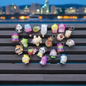 5 ADET SÜPRİZ MODEL SUKUŞİ ANAHTARLIK DUYUSAL OYUNCAK SUKUŞİ YILBAŞI HEDİYELERİ DOĞUMGÜNÜ HEDİYELERİ - 1