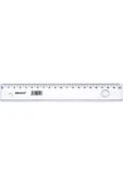 Brons Plastik Cetvel 20 Cm Br-113 - 1