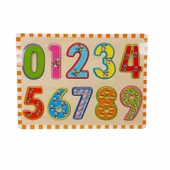 5215 -Wooden Puzzle Numbers 10 Parça - 3