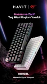 Havit Gamenote KB903L %60 Mekanik Blended Aydınlatma Oyuncu Klavyesi - 61 Tuş - Beyaz - 2