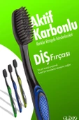 Glimo Aktif Karbonlu Ağız Bakım Diş Fırçası - 2