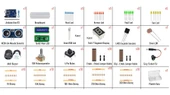 Kutulu Robotik Kodlama Arduino Uno Ekonomik Başlangıç Seti 26 Çeşit 148 Parça thumbnail 3