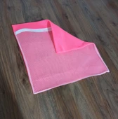 Pembe Fermuarlı - Hassas Çamaşır Terlik  Ayakkabı Yıkama Filesi Büyük Boy - 4