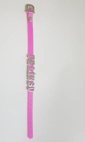 Kişiye Özel - İsme Özel Bileklik - Pembe - 1