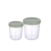 İçiçe Geçen 2 li saklama kabı  (250ve 400ml) - 3