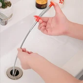 Tıkalı Lavabo Ve Gider Boruları Açma Aparatı  Kıskaçlı - 5