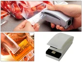 Poşet Kapatıcı - Poşet Ağzı Kapatıcı Isıtmalı Yapıştırma - 1