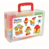 03 577 Master Bloklar 28 Parça Çantalı -Pilsan Oyuncak - 1