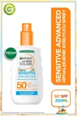 Garnier Ambre Solaire Sensitive Advanced Çocuk Hipoalerjenik Güneş Koruyucu Sprey SPF50 200 ml - 1