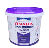 Sinada %90 Tablet Klor 10 kg - %90 Chlorine Tablets-ToptancıyızBiz thumbnail 1