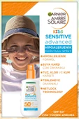 Garnier Ambre Solaire Sensitive Advanced Çocuk Hipoalerjenik Güneş Koruyucu Sprey SPF50 200 ml - 2