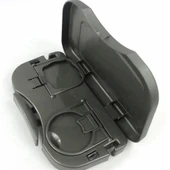 Araç Katlanır Tepsi Koltuk Arkası Katlanır Seyahat İçin Siyah Renk - 6