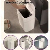 Akrilik Yuvarlak 5 Parça Mermer Desen Banyo Seti - 1