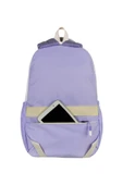 Unisex Lise Sırt Çantası Ortaokul Sırt Çantası 45*32 Cm Anahtarlık Hediyeli - 7