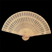 Ahşap Yelpaze 50 Adet - 1