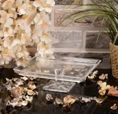 Paşabahçe Madlen Ayaklı Servis Tabağı 950007 - 1