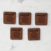 Loren Crafts Elemeği Deri Arma 5 Adet  - 1585 thumbnail 1