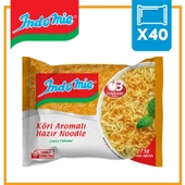 İndomie Köri Aromalı Hazır Noodle 75g 40 adet - 1