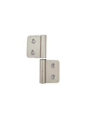 ALÜMİNYUM 5 CM SABİT YÖNSÜZ 50 X 40 X 1.8 MM / 10 ADET - 1