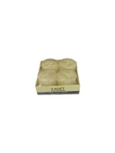 MUM TAKOZ 4*4 CM 4LÜ KREM RENK - 2