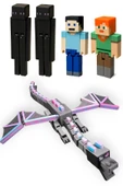 Minecraft End Seti Enderman Steve Alex ve Ender Dragon - 1