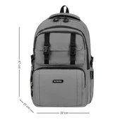 Erkek Sırt Çantası Business Evrak Çantası 47*32 Cm Lise Ve Üniversite İçin Uygun Laptop Bölmeli - 1