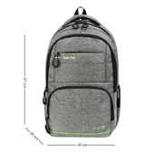 Unisex Lise Sırt Çantası Ortaokul Sırt Çantası 47*32 Cm Kalın Su Geçirmez Kumaş - 1