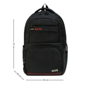 Unisex Lise Sırt Çantası Ortaokul Sırt Çantası 47*32 Cm Kalın Su Geçirmez Kumaş - 10