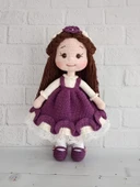 Mürdüm Merve Bebek Amigurumi Organik Oyuncak - 1