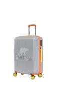 Bad Bear Logo Suitcase 23.01.80.002G Gri Orta Boy Tekerlekli ABS Valiz 64 Lt. - 1