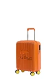 Bad Bear Logo Suitcase 23.01.80.003T Turuncu Kabin Boy Valiz 40LT - 1