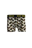 Bad Bear Chocolate Crimson White 21.01.03.004B Beyaz Çikolata Desenli Erkek Boxer - 1