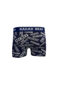 Bad Bear Secret 21.01.03.011L Lacivert Desenli Erkek Boxer - 2