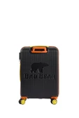 Bad Bear Logo Suitcase 23.01.80.002S Siyah Orta Boy Valiz 64LT - 2