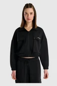New Balance Lifestyle WNJ1529-BK Siyah Kadın Sweatshirt - 2